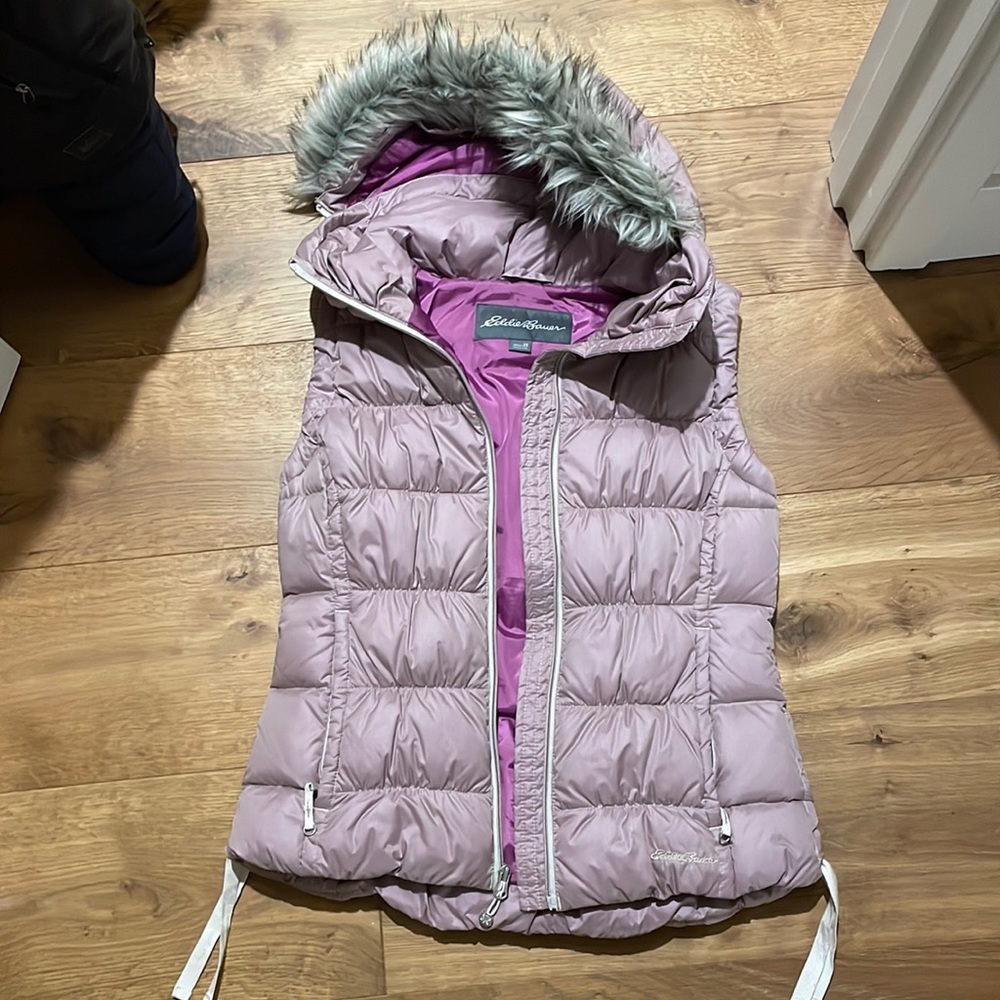 Eddie Bauer goose down puffer vest